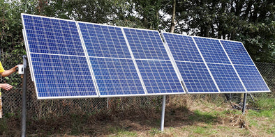Solar pumps for UK dairy farm
